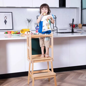 Kids Kitchen Helper Tower (Wooden)