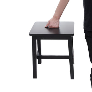 Wood Counter Stool (Black)