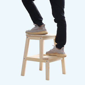 Adults Wooden Step Stool (Nature)