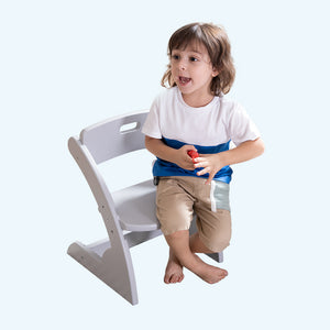 Toddler & Kids Wooden Chair (Gray)