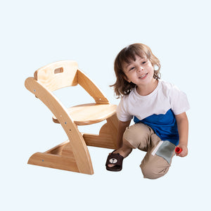 Toddler & Kids Wooden Chair (Nature)