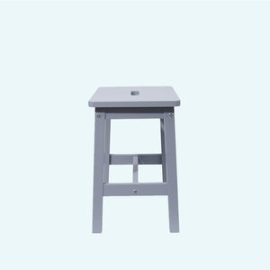 Wood Counter Stool (Gray)