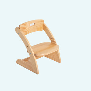 Toddler & Kids Wooden Chair (Nature)