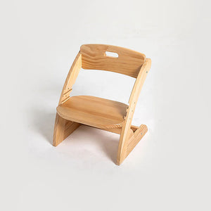 Toddler & Kids Wooden Chair (Nature)