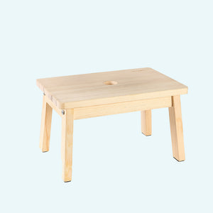 wooden step stool